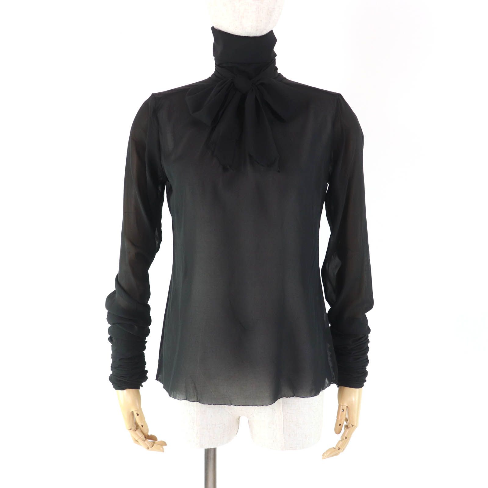 シャネル トップス ブラック レディース 36 06A P29527