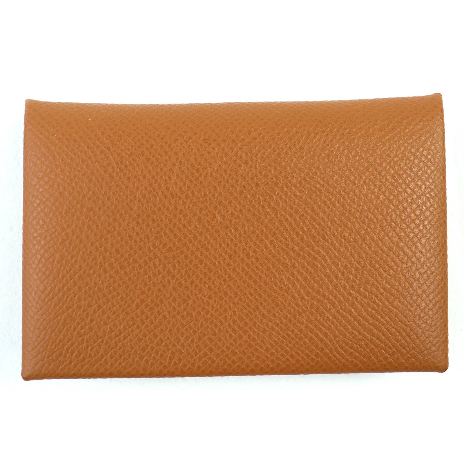 未使用品 エルメス カードケース カルヴィ ゴールド レディース