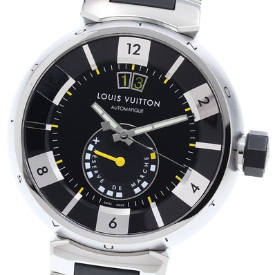 ☆良品 ルイ・ヴィトン タンブール インブラック Q109G メンズ 【中古】