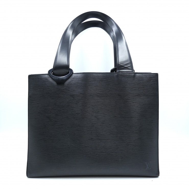 LOUIS VUITTON(ルイ・ヴィトン)ジェモ エピ ヴィンテージ トートバッグ ハンドバッグ ブラック レザー M52452 レディース 【中古】