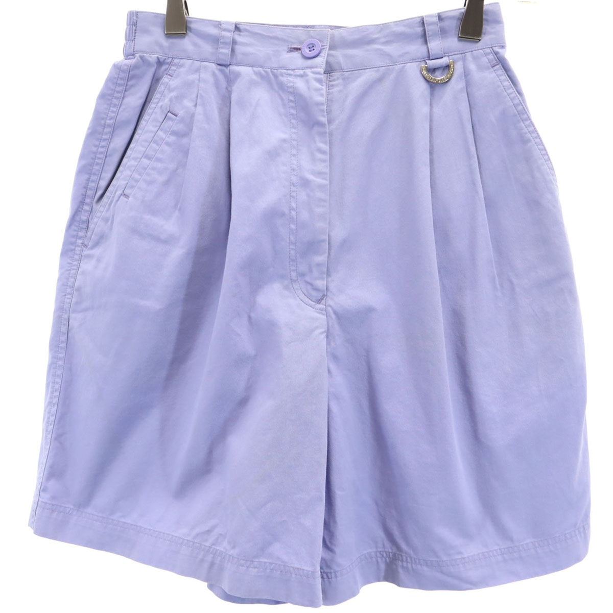 Christian Dior SPORTS クリスチャンディオールスポーツ 90s オールド タック ハーフパンツ M パープル系
