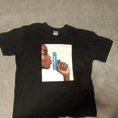 Supreme Water Pistol Tee "Black"