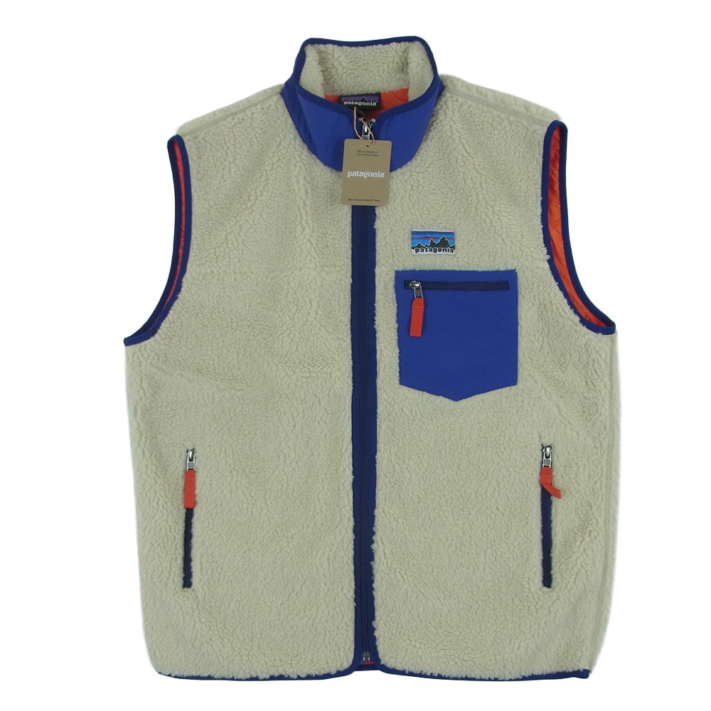 patagonia パタゴニア 25AW 23049 CLASSIC RETRO-X VEST クラシック レトロ X ボア ベスト ベージュ系 DARK NATURAL L【極上美品】【中古】