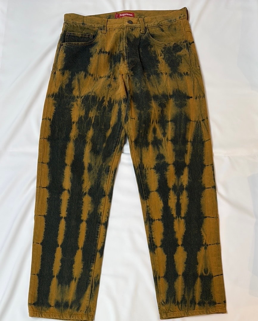 Supreme Regular Jean "Dyed Rust"(22FW)