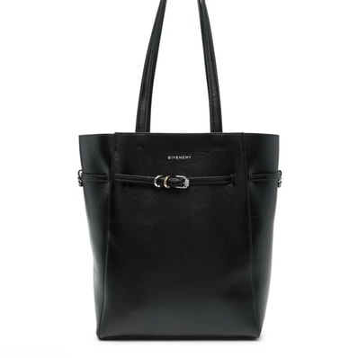 GIVENCHY Medium Voyou Tote Bag in Leather "Black"