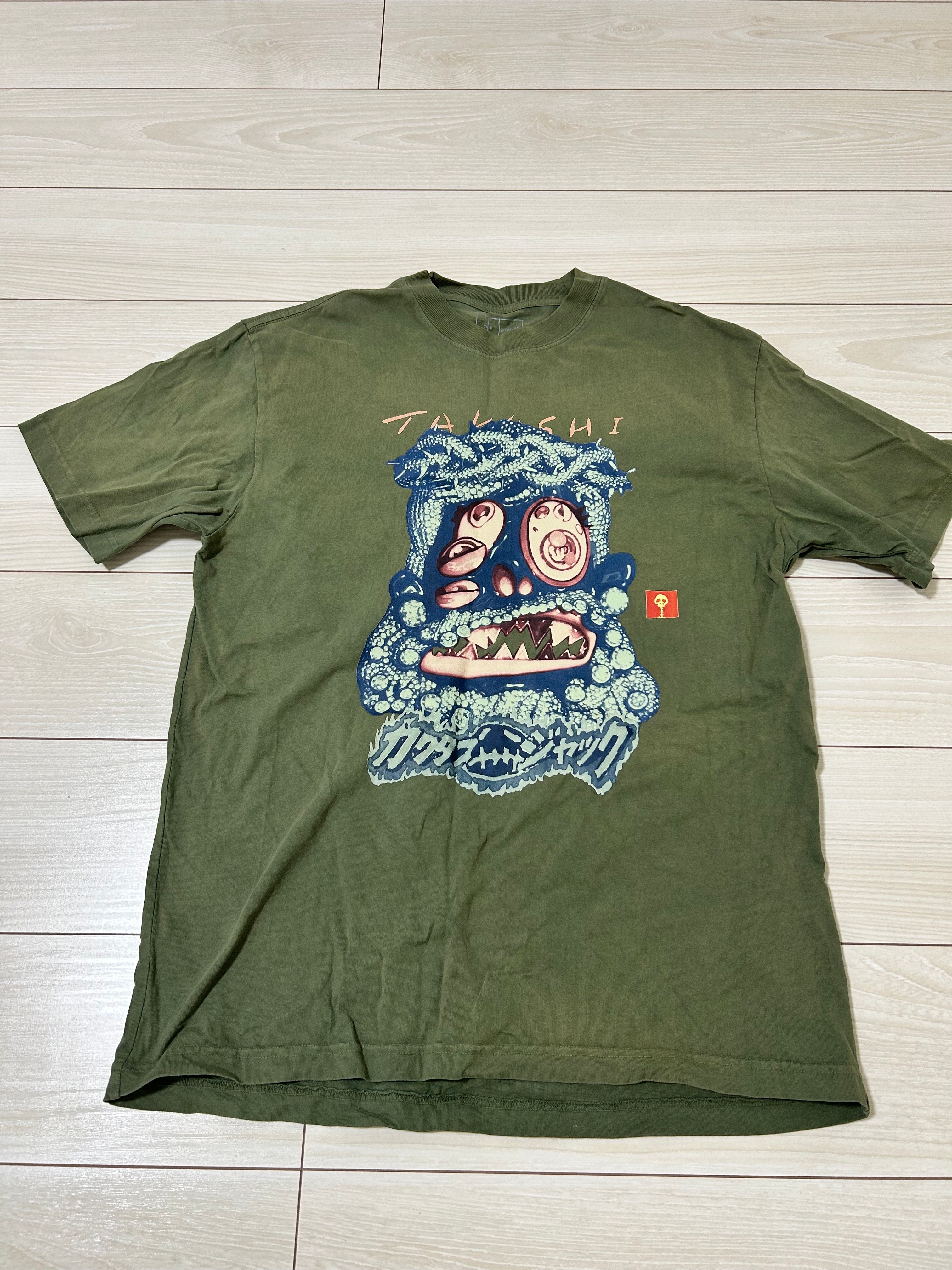 Travis Scott Cactus Jack x WWE Wrestling Is Real Tee 
