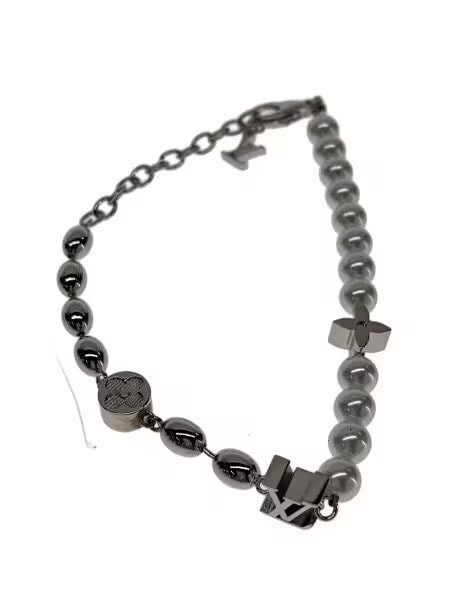 Louis Vuitton Pearls Fusion Bracelet "Silver"