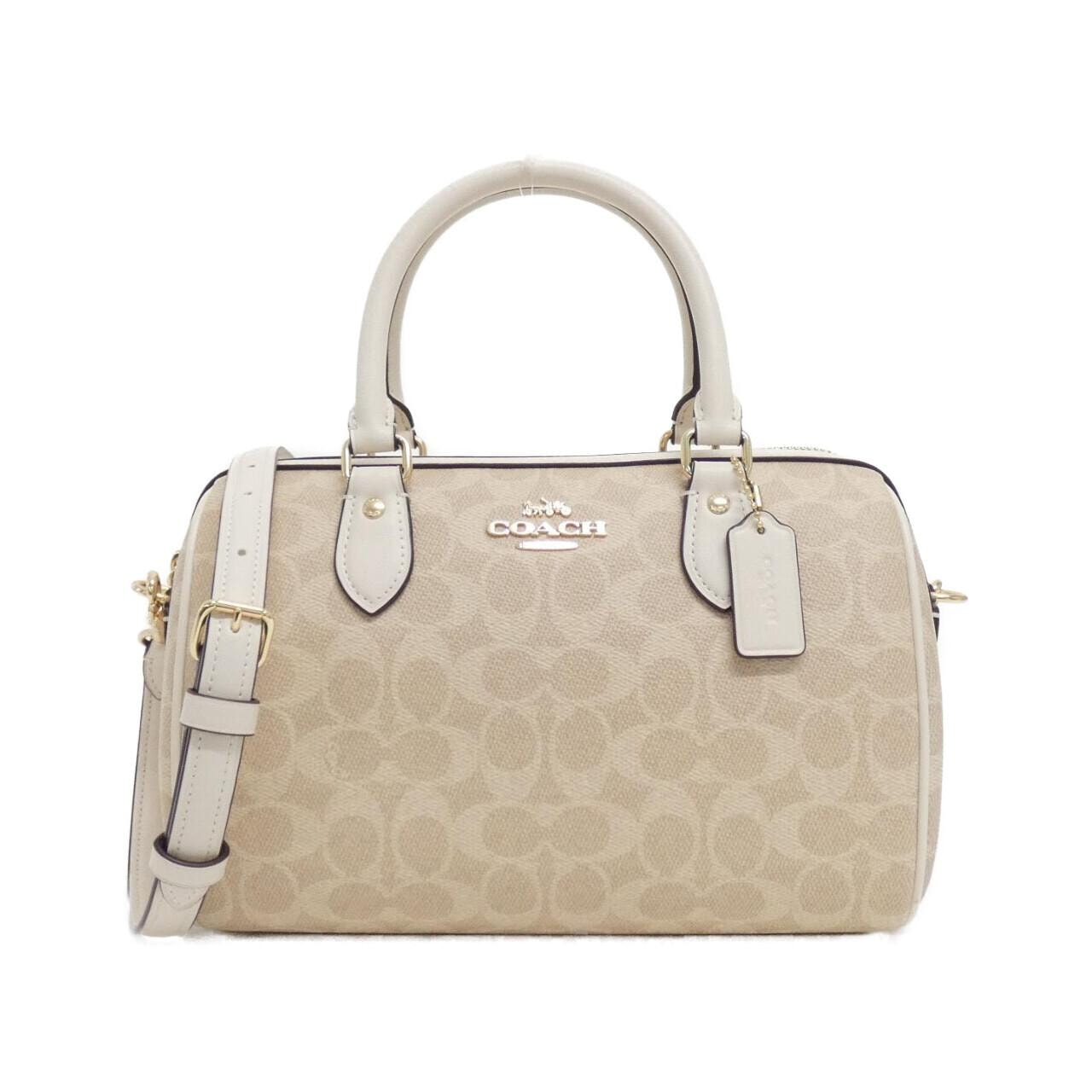 1円 □美品□ COACH コーチ F19249 シグネチャー キャンバス×レザー