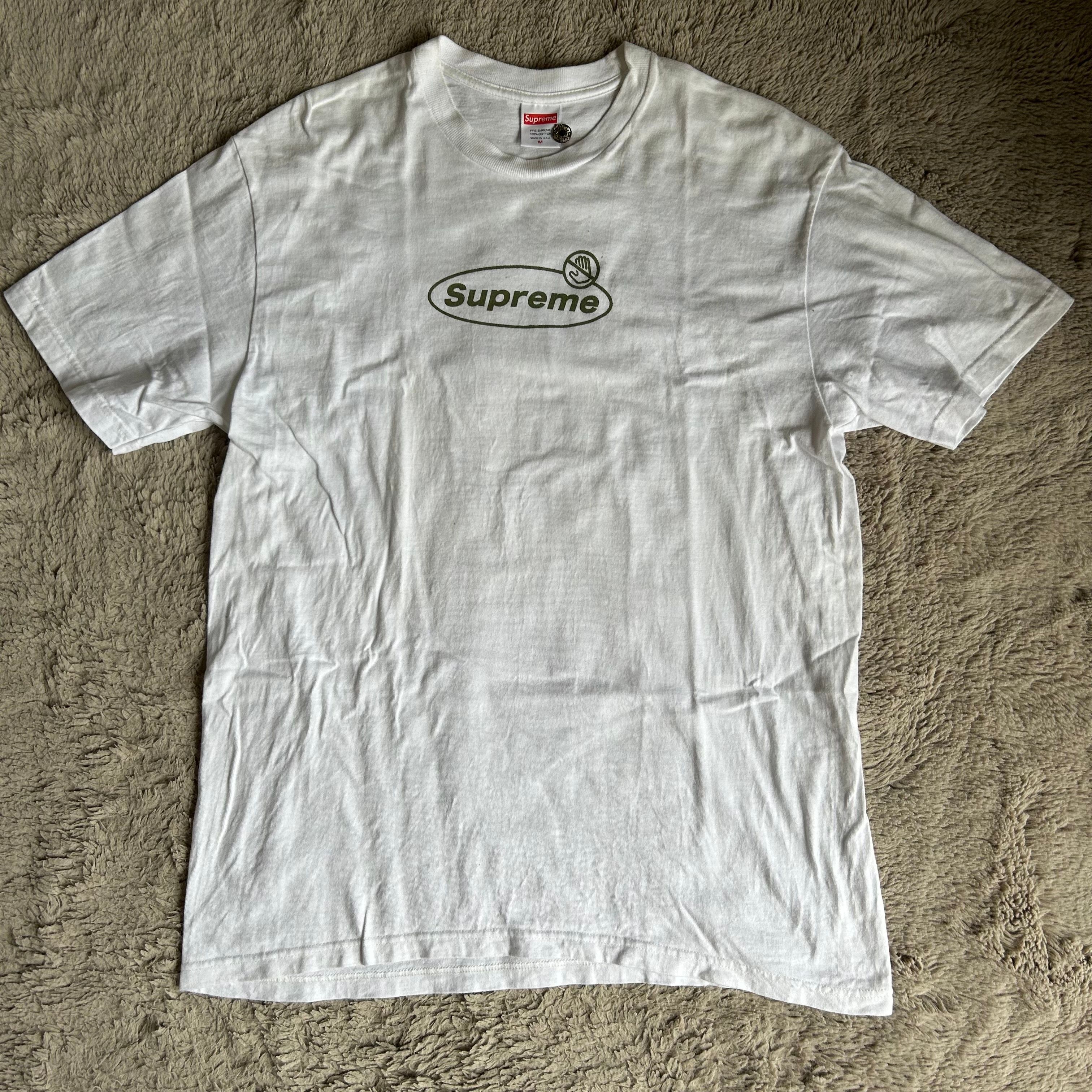 Supreme Warning Tee "White"