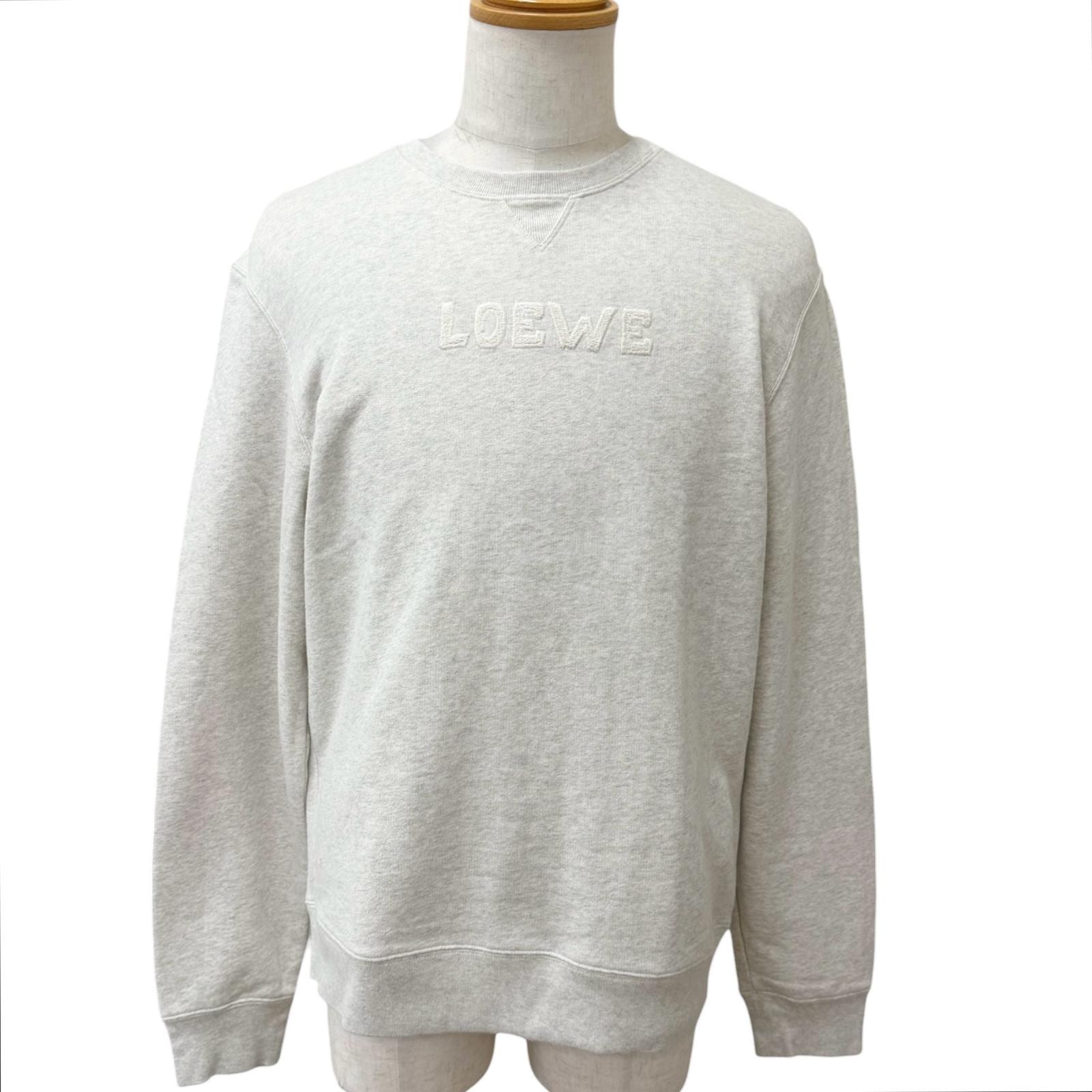 極美品 ロエベ スウェット グレー系 メンズ M H526Y24J17