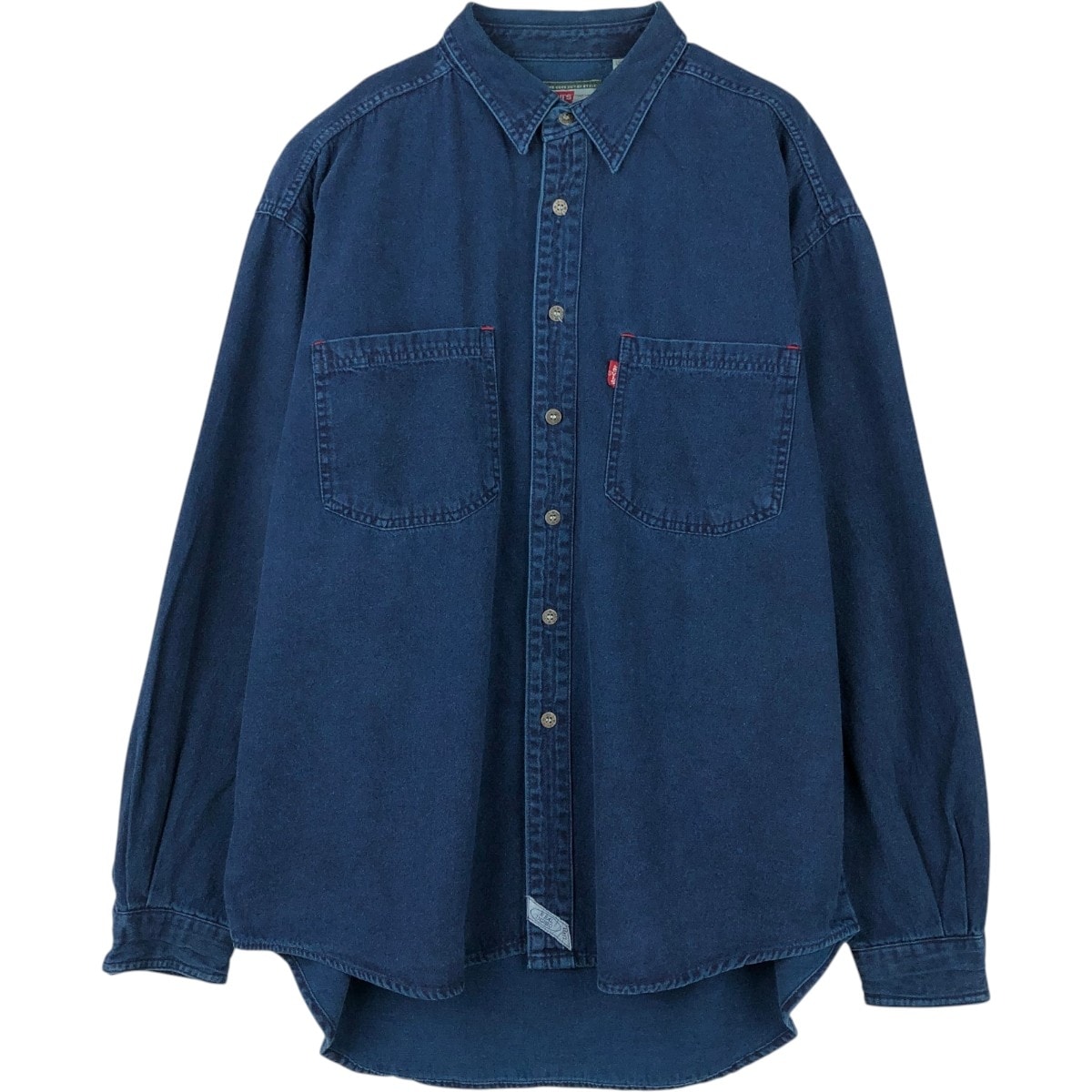 古着 リーバイス Levi's 長袖 デニムシャツ メンズL相当/eaa666512