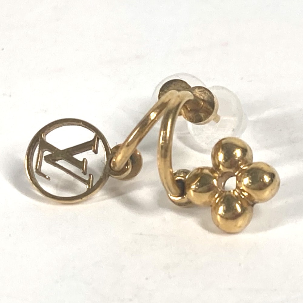 ルイヴィトン LOUIS VUITTON ピアス・ブルーミング M64859 モノグラムフラワー アクセサリー ピアス メタル ゴールド