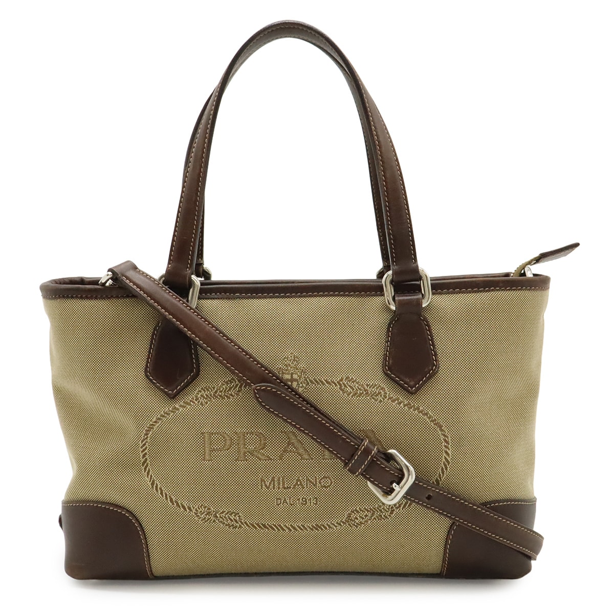 プラダ2WAYバッグ ロゴジャガード BN1159 ショルダーバッグ