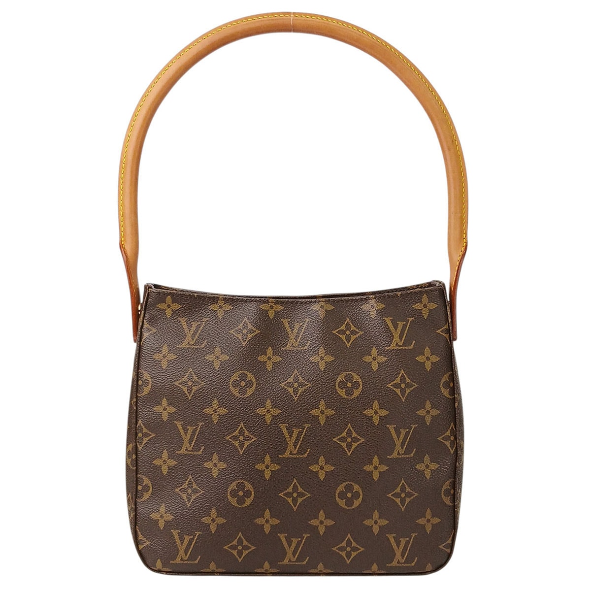 LOUIS VUITTON ルイ・ヴィトン ルーピングMM ワンショルダー ショルダーバッグ M51146 モノグラム ブラウン  レディース【中古】