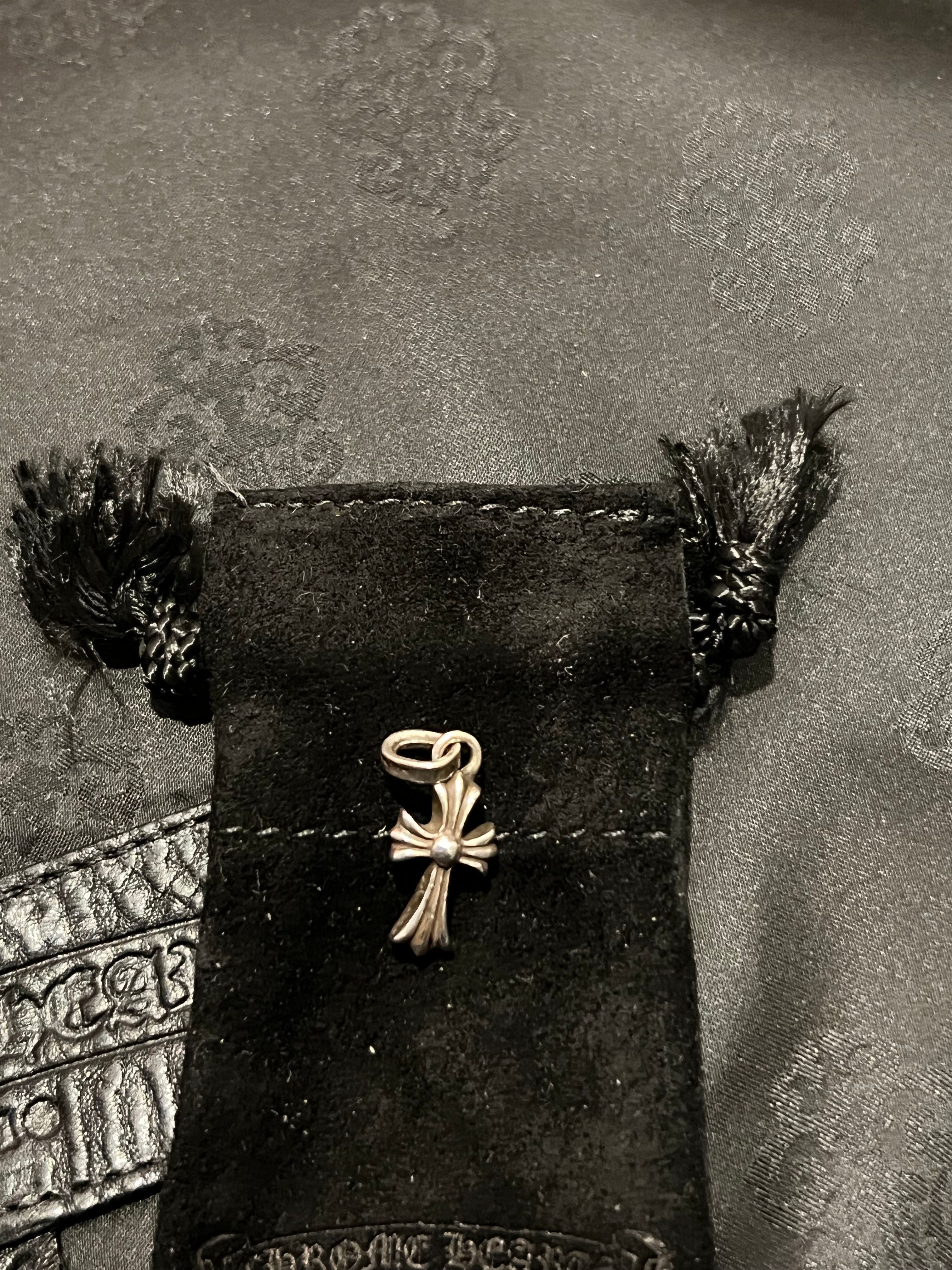 Chrome Hearts CH Cross Baby Fat Charm "Silver"