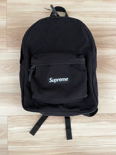 Supreme Canvas Backpack "Black"