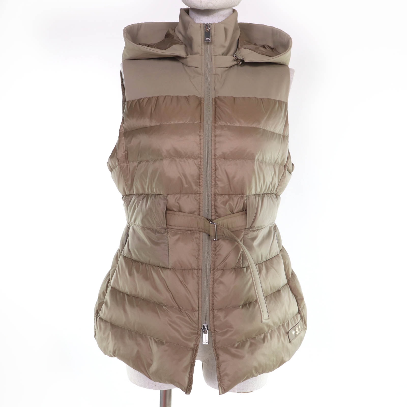極美品 タトラス ダウンベスト PANTELLERIA ベージュ 03