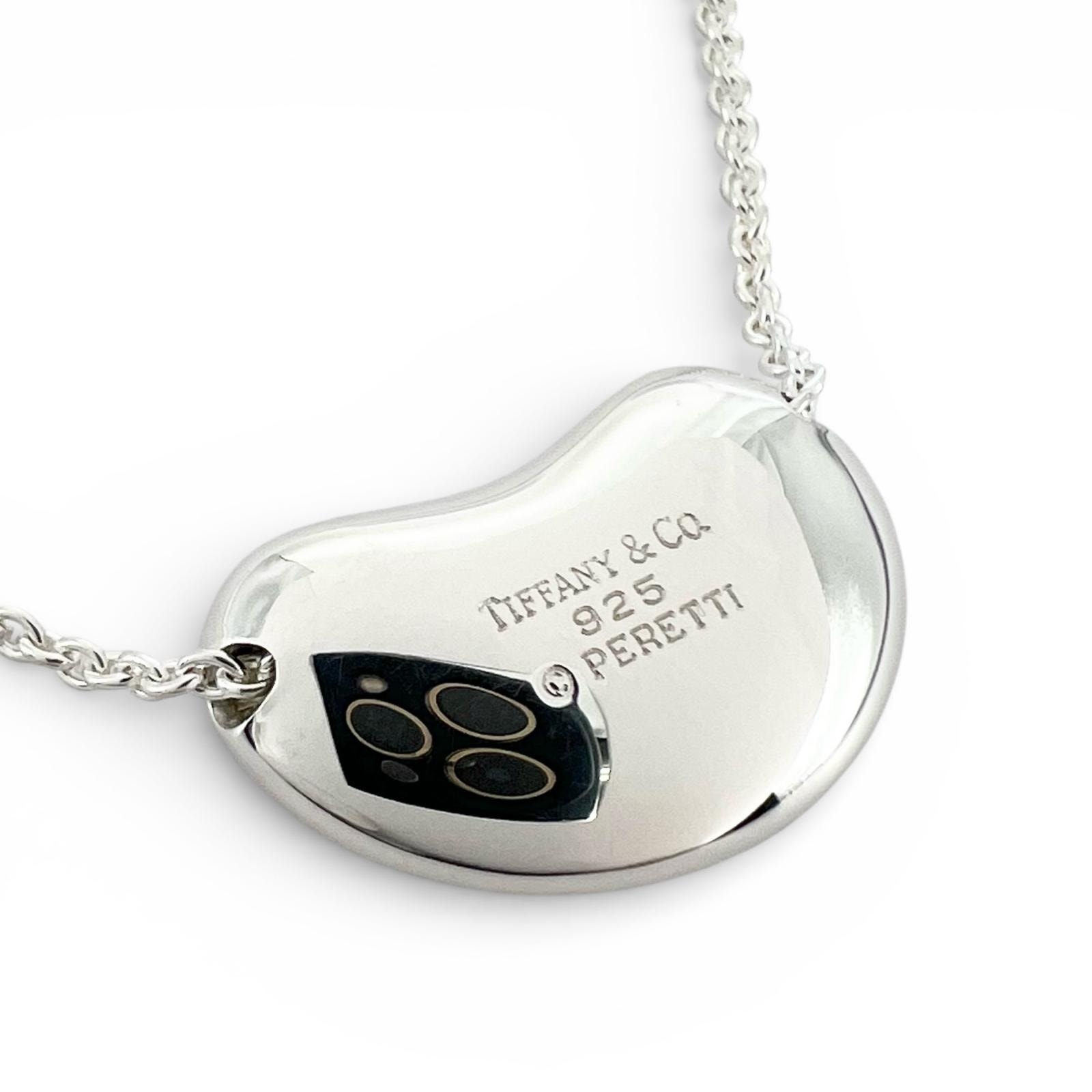 TIFFANY&Co. ティファニー エルサ・ペレッティ ネックレス シルバー925 シルバー レディース ビーン【中古】