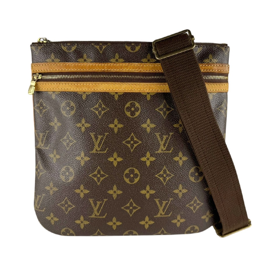 ルイ ヴィトン LOUIS VUITTON ショルダーバッグ モノグラム ポシェット ボスフォール モノグラムキャンバス ブラウン レディース M40044【中古】 z10035