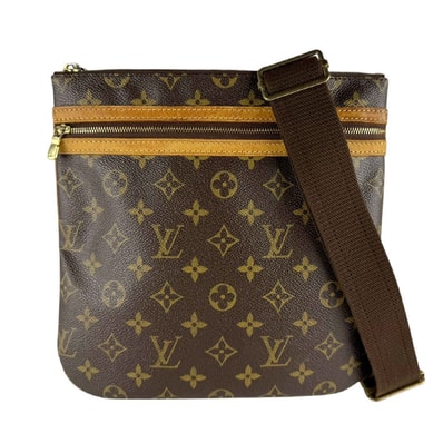 ルイ ヴィトン LOUIS VUITTON ショルダーバッグ モノグラム ポシェット ボスフォール モノグラムキャンバス ブラウン レディース M40044【中古】 z10035