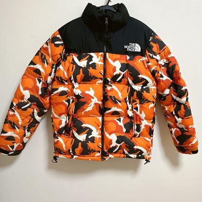The North Face Novelty Nuptse Jacket "Orange"