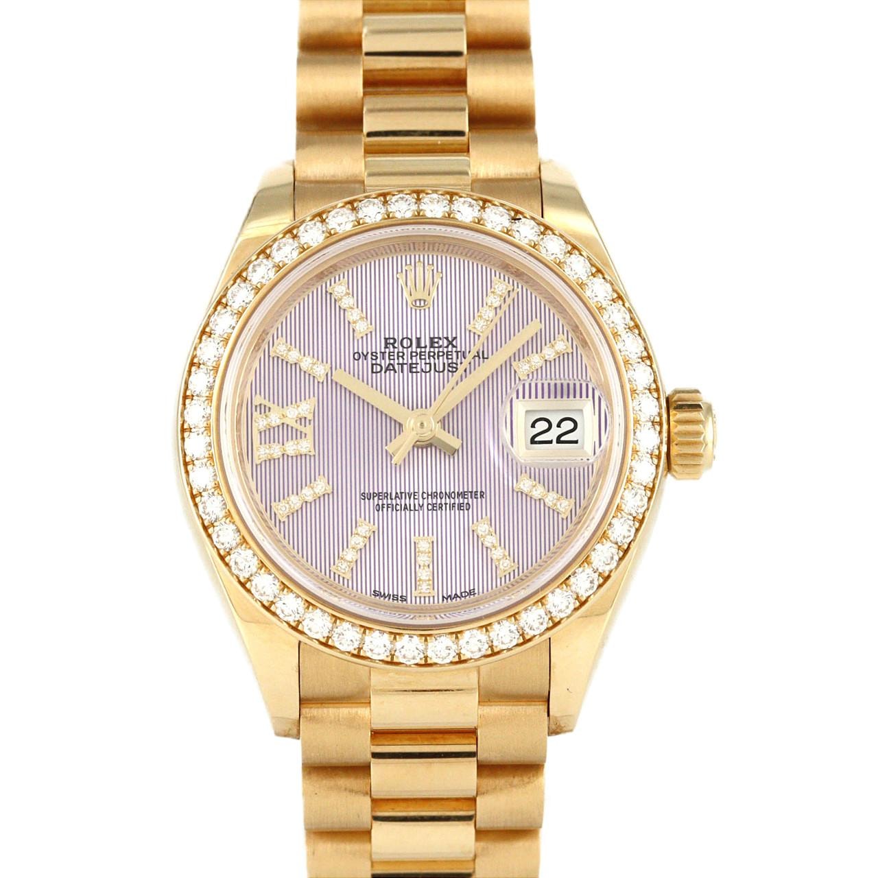 ロレックス デイトジャスト 279138RBR YG 自動巻 ランダム番