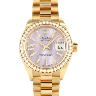 ロレックス デイトジャスト 279138RBR YG 自動巻 ランダム番