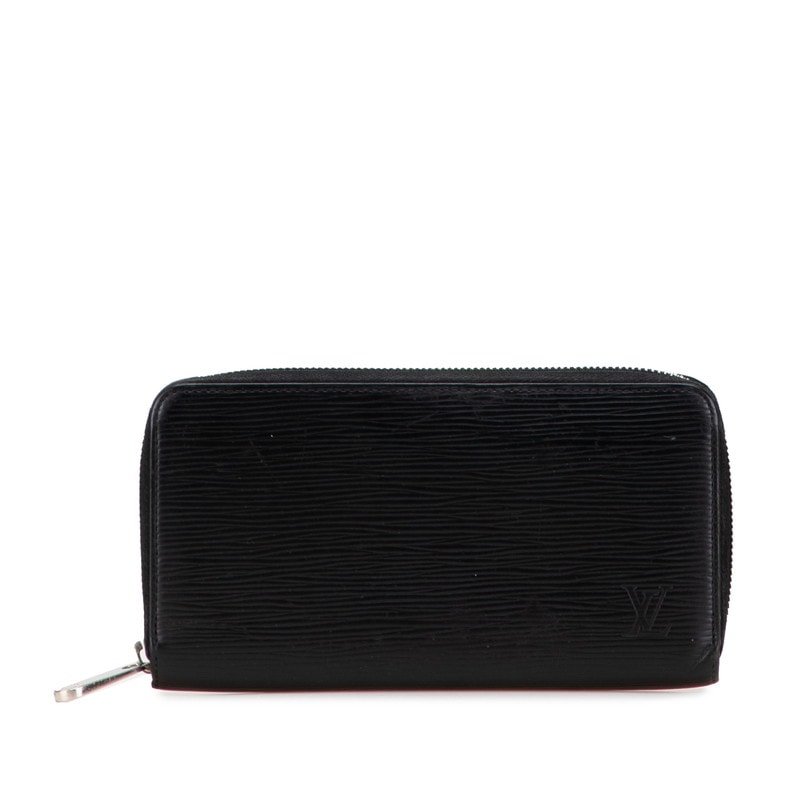 ルイ ヴィトン エピ ジッピーウォレット ラウンドファスナー 長財布 M60072 ブラック レザー レディース LOUIS VUITTON 【中古】