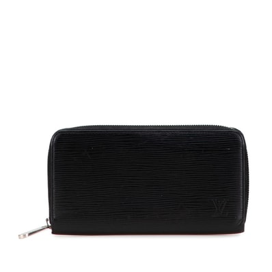 ルイ ヴィトン エピ ジッピーウォレット ラウンドファスナー 長財布 M60072 ブラック レザー レディース LOUIS VUITTON 【中古】