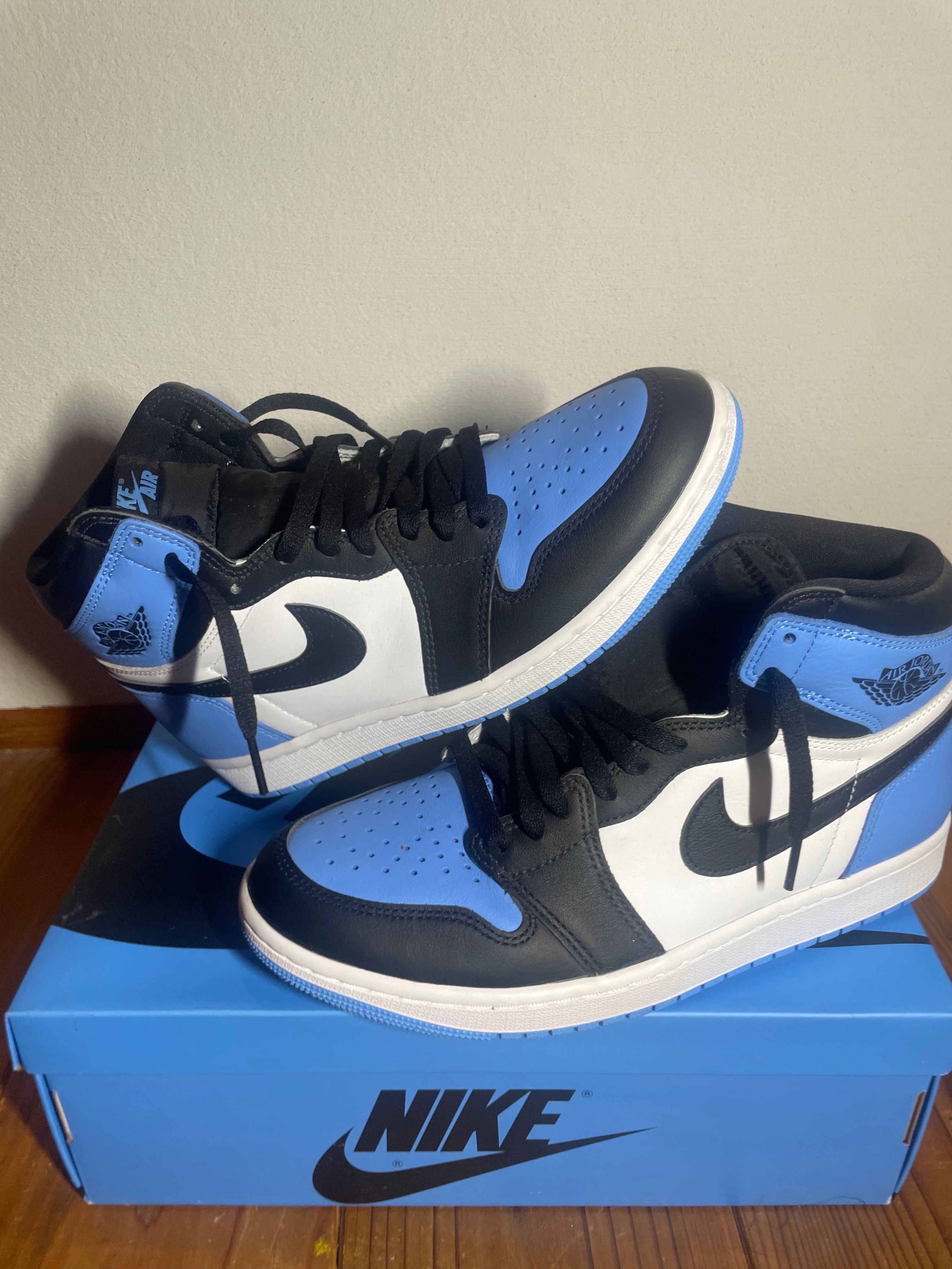Nike Air Jordan 1 Retro High OG "University Blue/UNC Toe"