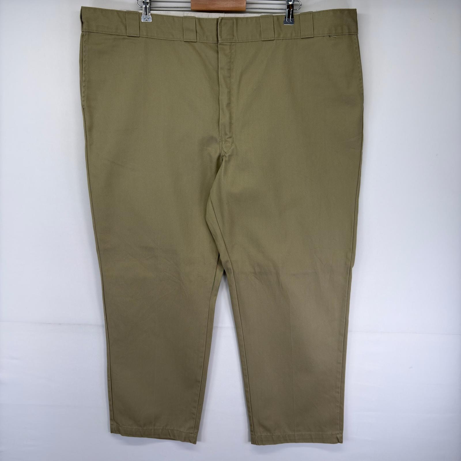 古着 ディッキーズ Dickies パンツ 874 大きいサイズ ストレート ジッパーフライ センタープレス W50 L30  ベージュ系 メンズ