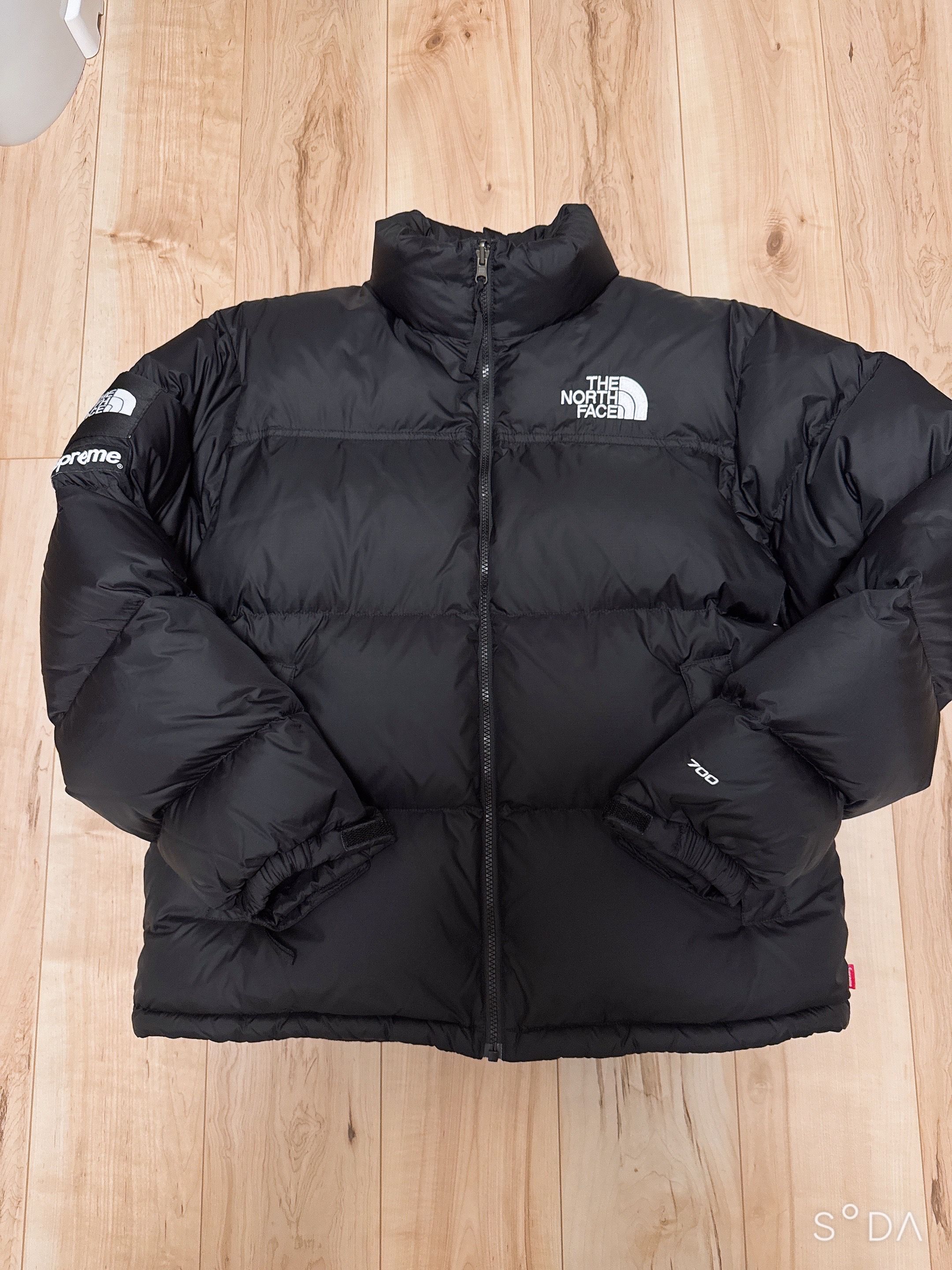 Supreme x The North Face Split Nuptse Jacket "Black" ND02400I / NF0A875F
