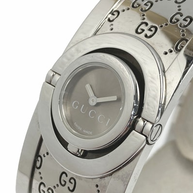 ☆☆GUCCI グッチ トワール バングルウォッチ YA112501 ブラウン クォーツ レディース 腕時計 箱・取説有