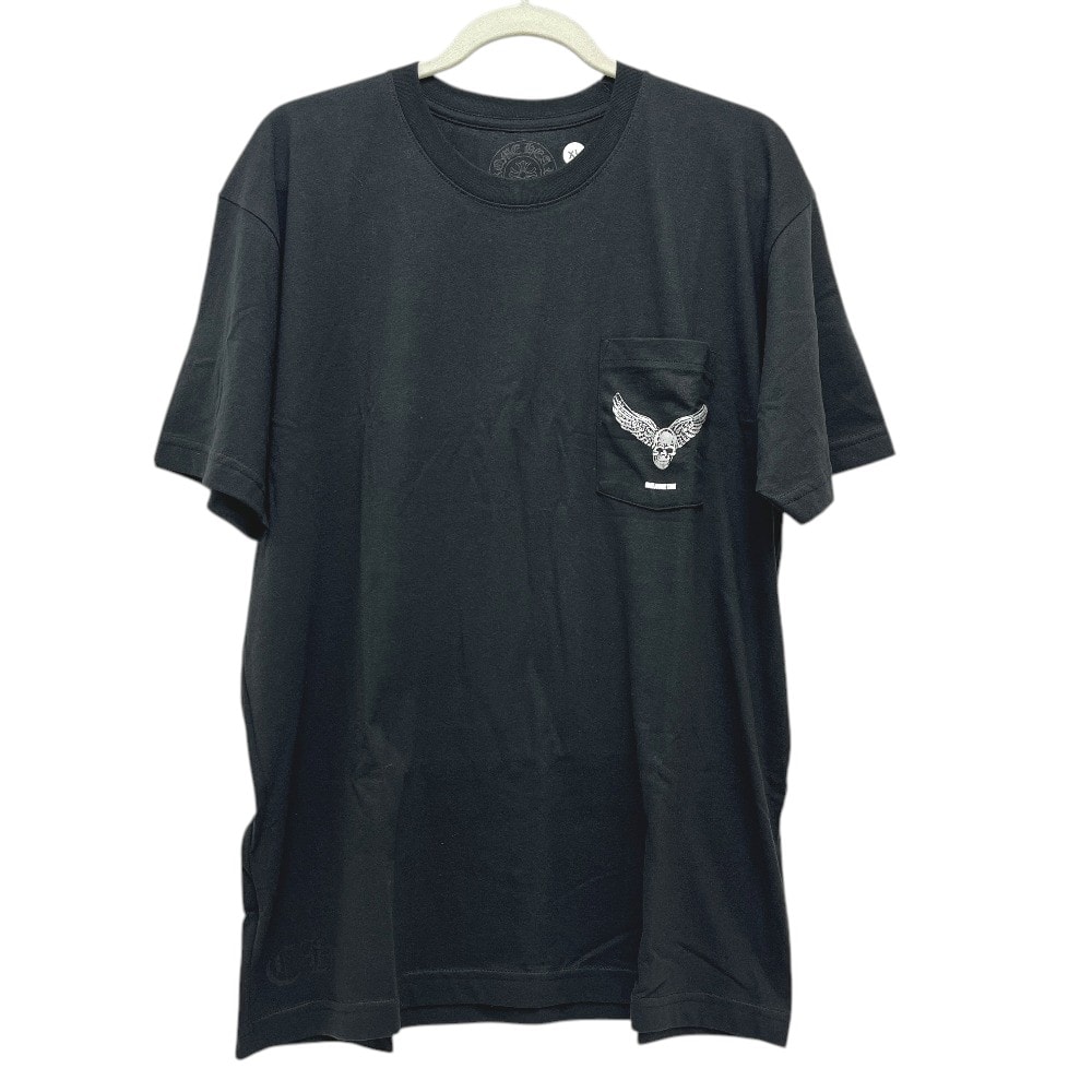 クロムハーツ CHROME HEARTS FOTI × AEROSMITH × YUNGBLUD SS TEE BLACK フォティ エアロスミス ヤングブラッド アパレル 半袖 トップス 半袖Tシャツ コットン ブラック 未使用
