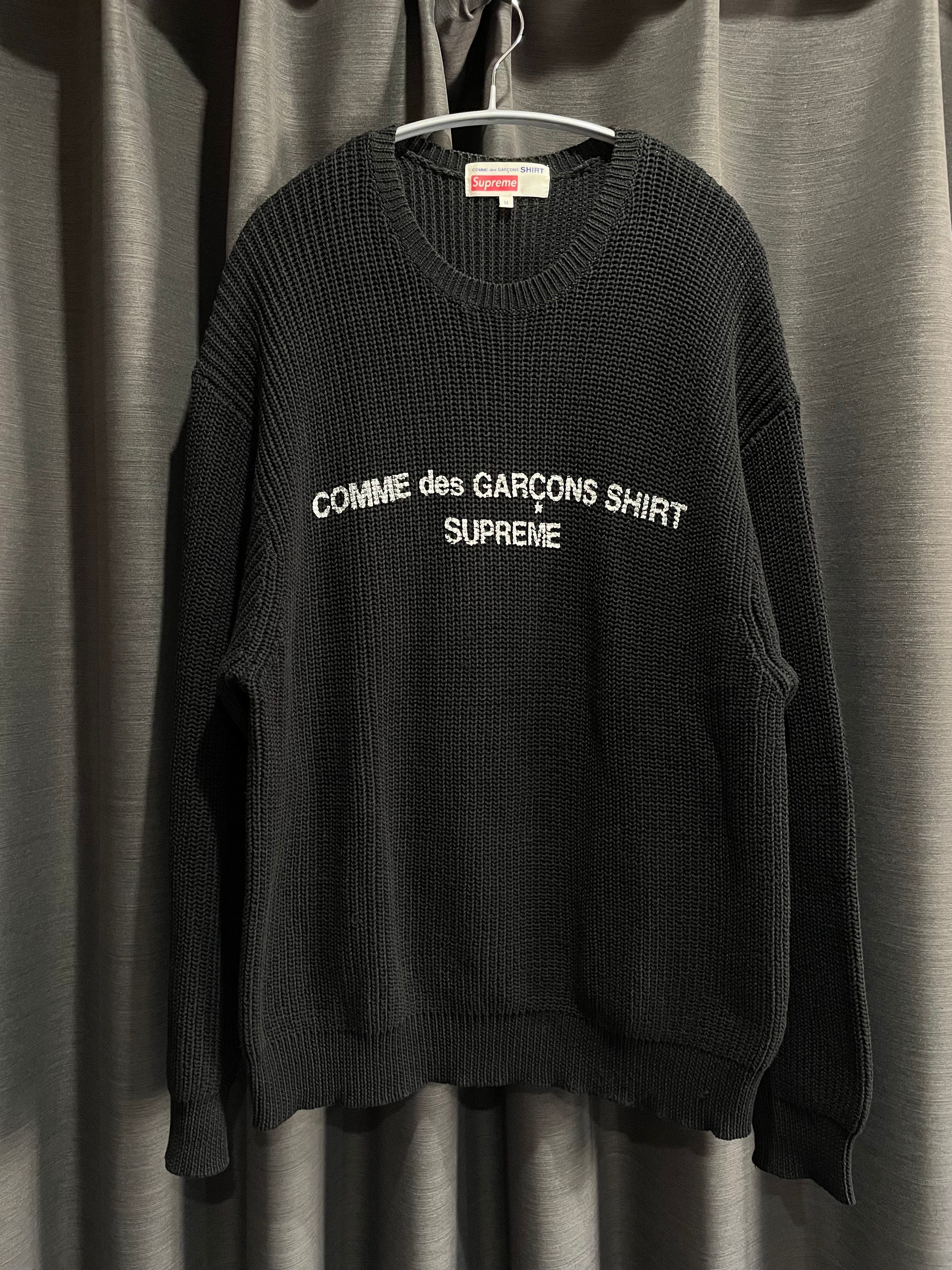 Supreme / Comme des Garçons SHIRT® Sweater "Black"