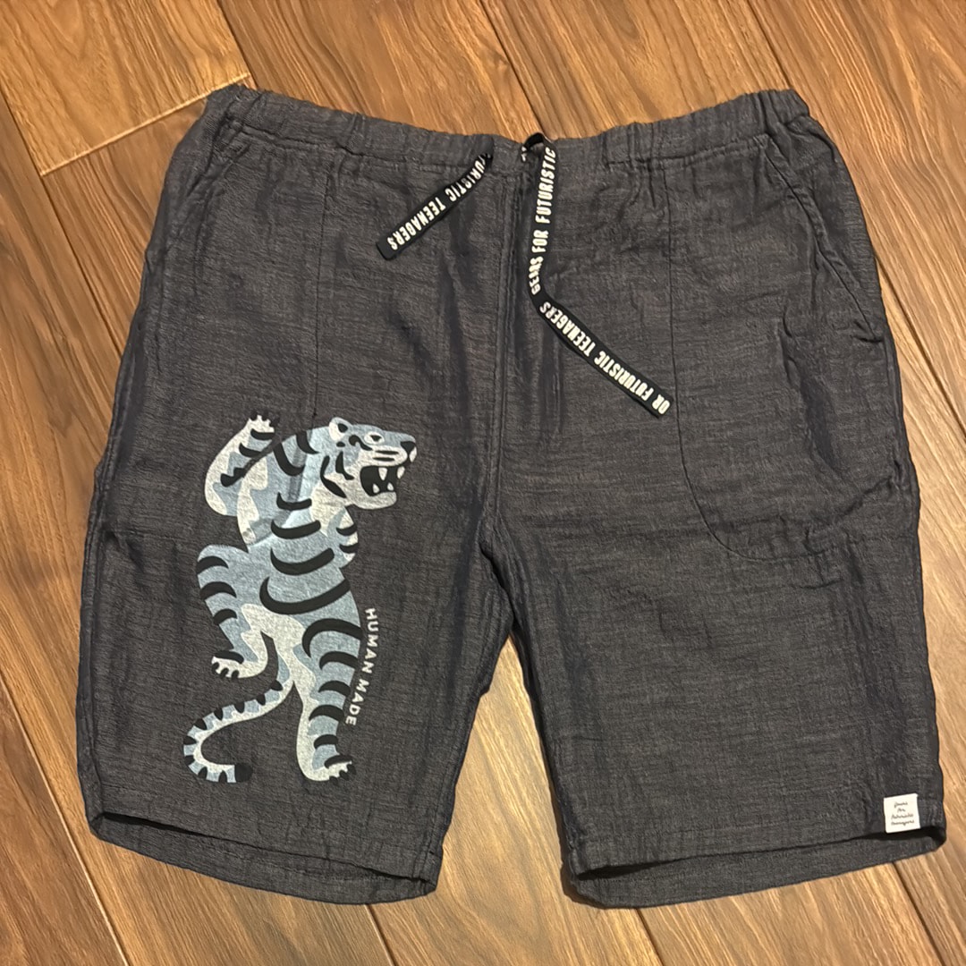 HUMAN MADE x KAWS Kaws Made Denim Shorts 