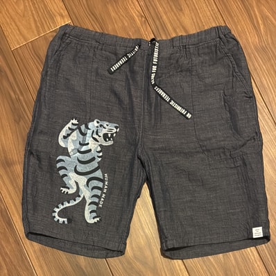 HUMAN MADE x KAWS Kaws Made Denim Shorts HUMAN MADE x KAWS Kaws Made Denim Shorts