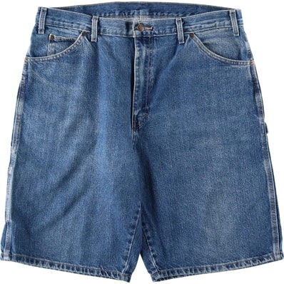 古着 ディッキーズ Dickies デニムペインターショーツ ハーフパンツ メンズw37相当/eaa656879