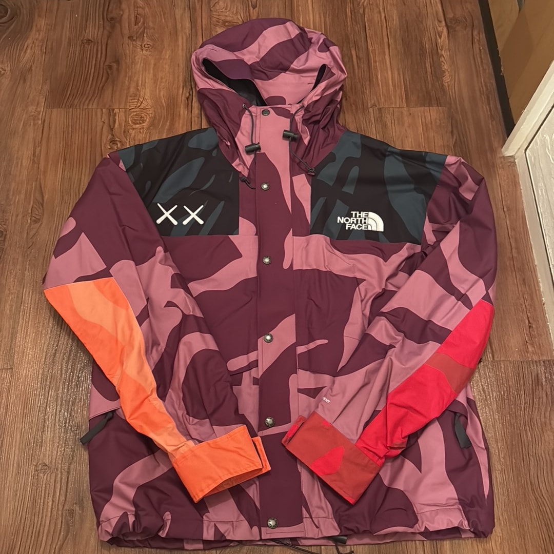 The North Face × Kaws Retro 1986 Mountain Jacket "Pamplona Purple"