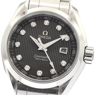 オメガ シーマスター アクアテラ レディース 【中古】
