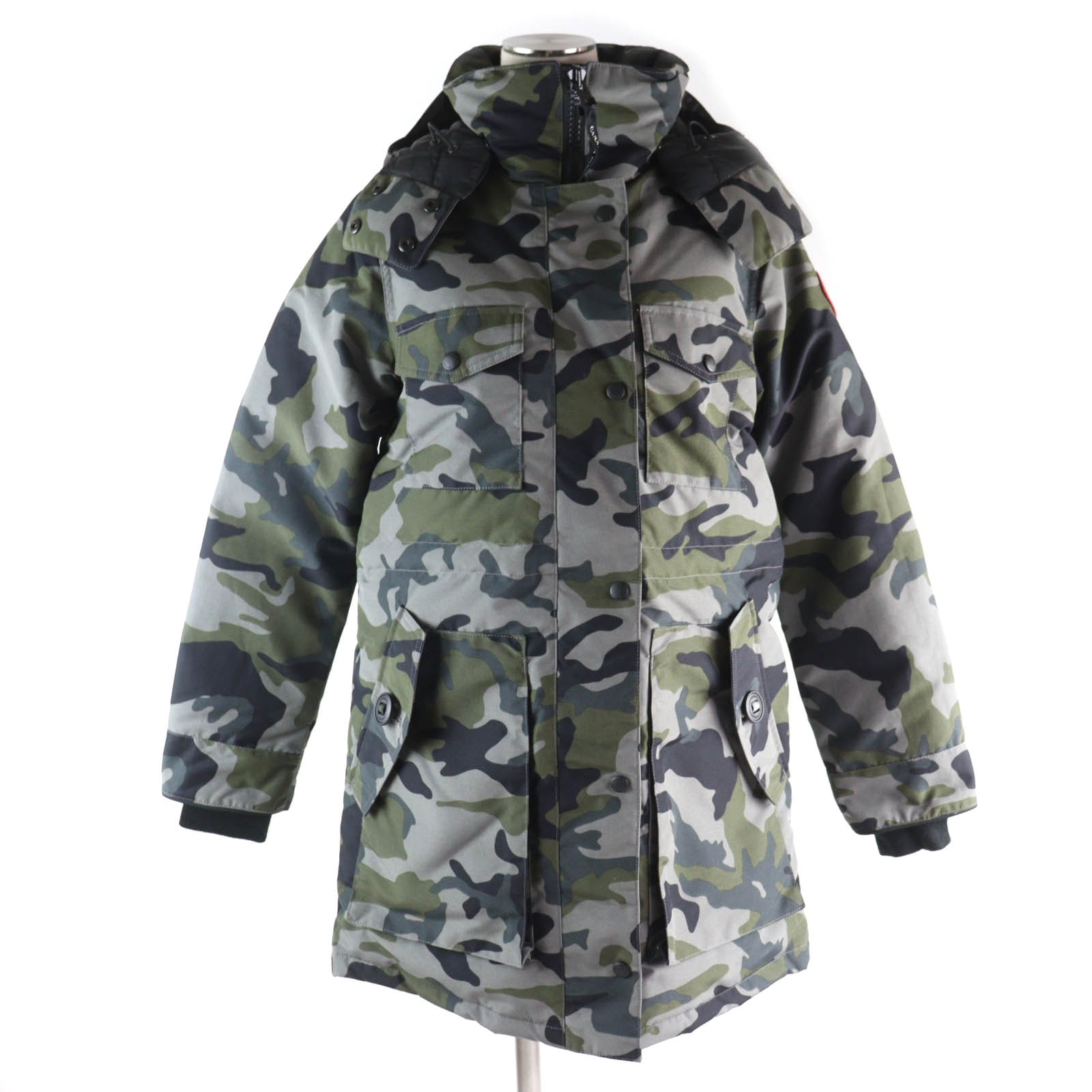 未使用品 カナダグース
 ダウンコート GABRIOLA PARKA マルチ レディース XS 5806LP