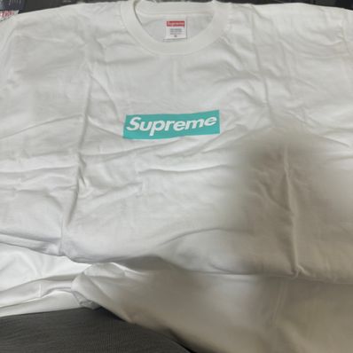 Supreme / Tiffany & Co. Box Logo Tee "White"