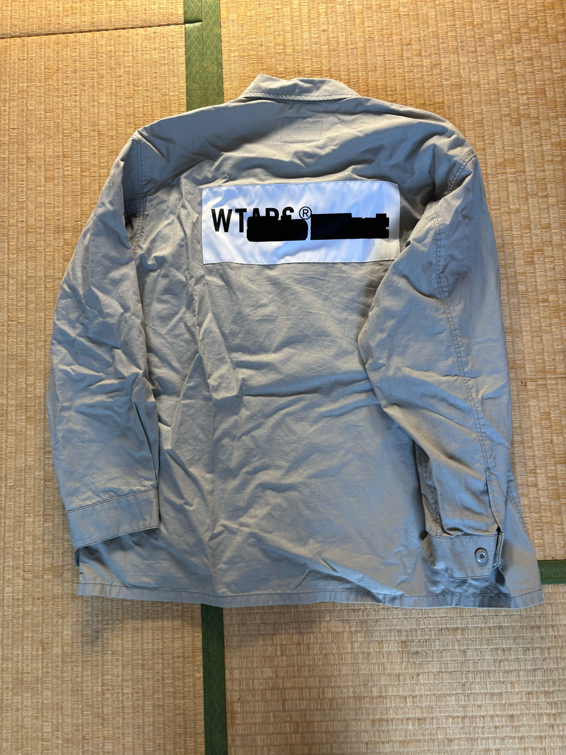 WTAPS Jmod 01 / LS / Cotton. Ripstop "Gray"