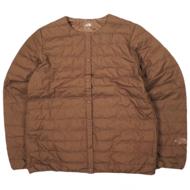 THE NORTH FACE ザ・ノースフェイス WS Zepher Shell Cardigan ウィンドストッパー ゼファーシェル カーディガン NDW91961 M CN チップブラウン ダウンジャケット インナーダウン アウター g26998