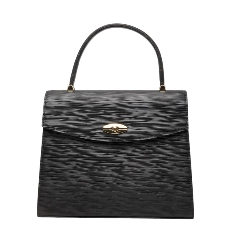 ルイ ヴィトン エピ マルゼルブ ハンドバッグ M52372 ノワール ブラック レザー レディース LOUIS VUITTON 中古