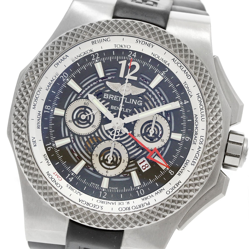 ブライトリング ベントレー GMT ライトボディ メンズ 【中古】