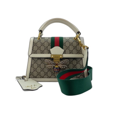 グッチ GUCCI 2WAYクイーンマーガレット ハンドバッグ【中古】