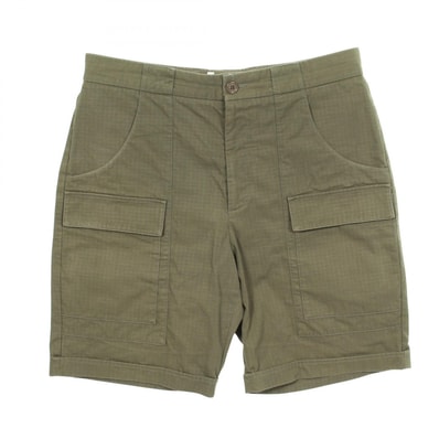 グッチ GUCCI GUCCI × THE NORTH FACE パンツ 衣料品 ボトムス コットン メンズ カーキ系 【中古】