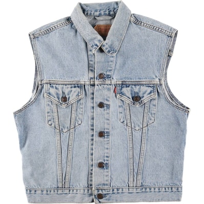古着 90年代 リーバイス Levi's デニムベスト メンズXL相当 ヴィンテージ/eaa544525