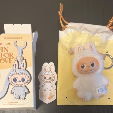 POP MART THE MONSTERS (LABUBU) Pin for Love Series-Vinyl Plush Pendant (A-M) H